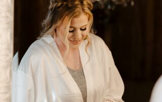 bailey and adam at our missouri wedding barn