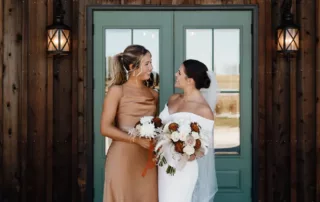 paige and crayton at our missouri wedding barn