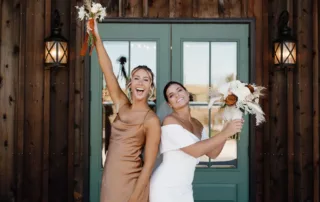 paige and crayton at our missouri wedding barn