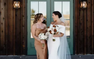 paige and crayton at our missouri wedding barn