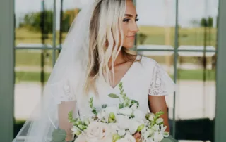 sarah and tyler at our kansas city wedding barn