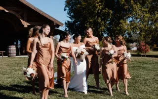 paige and crayton at our missouri wedding barn