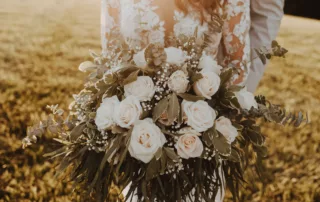 jacquelie and derek at our missouri wedding barn