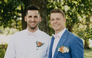 sarah and tyler at our kansas city wedding barn