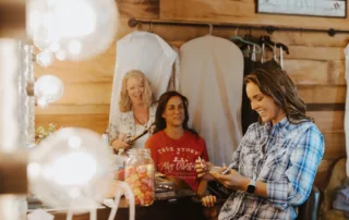 jacquelie and derek at our missouri wedding barn