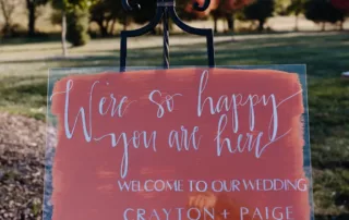 paige and crayton at our missouri wedding barn