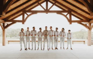 jacquelie and derek at our missouri wedding barn