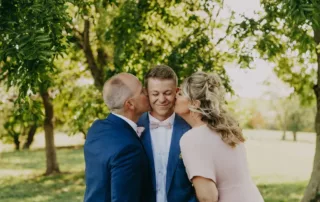 sarah and tyler at our kansas city wedding barn