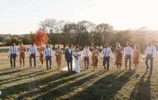 paige and crayton at our missouri wedding barn