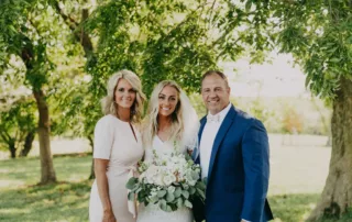 sarah and tyler at our kansas city wedding barn