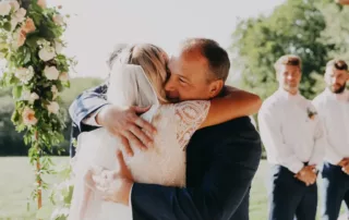 sarah and tyler at our kansas city wedding barn