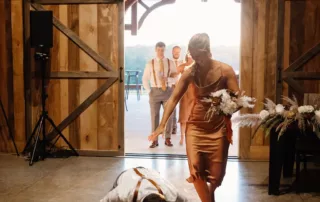 paige and crayton at our missouri wedding barn