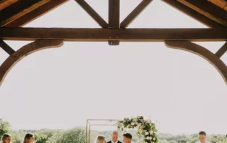 sarah and tyler at our kansas city wedding barn