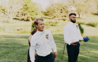 sarah and tyler at our kansas city wedding barn