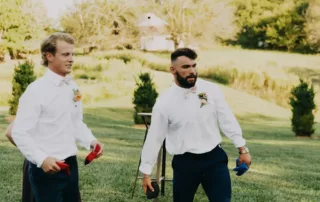 sarah and tyler at our kansas city wedding barn