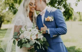 sarah and tyler at our kansas city wedding barn