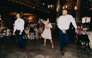 sarah and tyler at our kansas city wedding barn