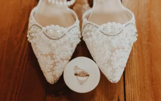 jacquelie and derek at our missouri wedding barn