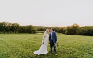 sarah and tyler at our kansas city wedding barn