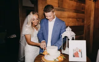 sarah and tyler at our kansas city wedding barn
