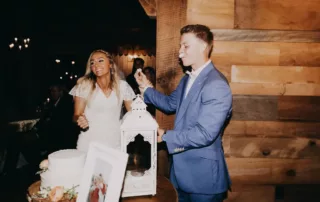 sarah and tyler at our kansas city wedding barn