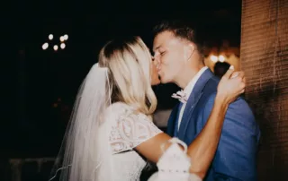 sarah and tyler at our kansas city wedding barn