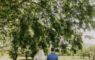 sarah and tyler at our kansas city wedding barn