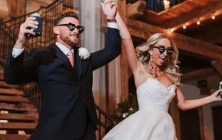 BS bride and groom entrance