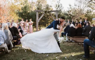 BS ceremony | wedding venues in lawrence ks
